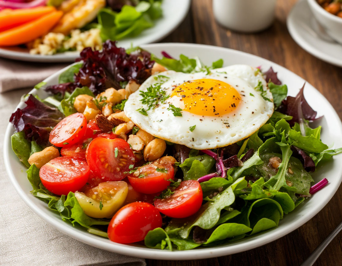 Салаты на завтрак